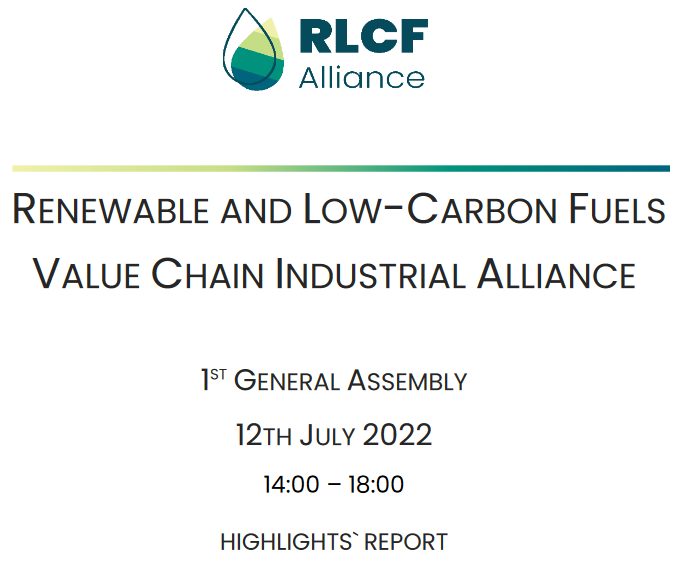 1st RLCF Alliance Workshop - highlights report cover page